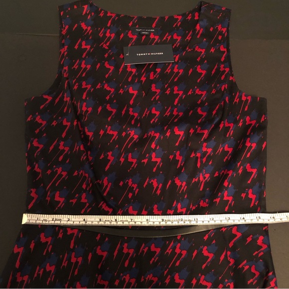 Tommy Hilfiger Print Cotton Day Dress Size 8 - Picture 8 of 10
